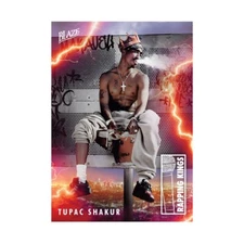 2PAC Hip-Hop Trading Card 1993 NBA Fleer Ultra Scoring Kings Design