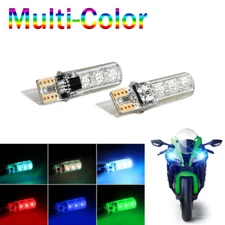 For Kawasaki Ninja 250R 2008-2012 Multi-Color Motorcycle LED Parking Light Bulbs