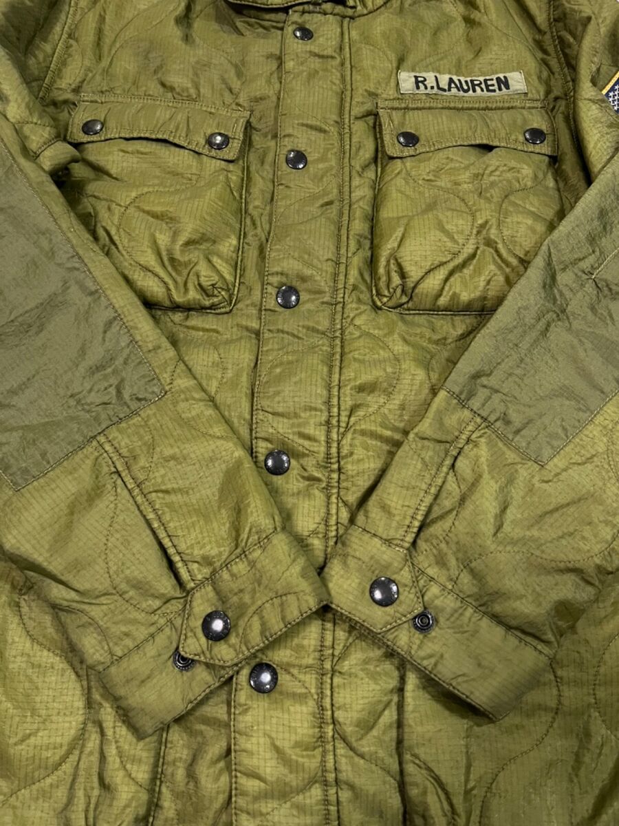RALPH LAUREN DENIM & SUPPLY USA Military Quilted Army Jacket RALPH LAUREN DENIM & SUPPLY USA Military Quilted Army Jacket