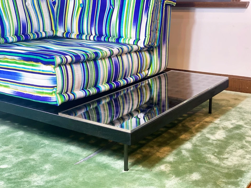 Teak Wood Base for Roche Bobois Sofa Mah Jong Couch Daybed Living Sectional Set - Image 2 of 4