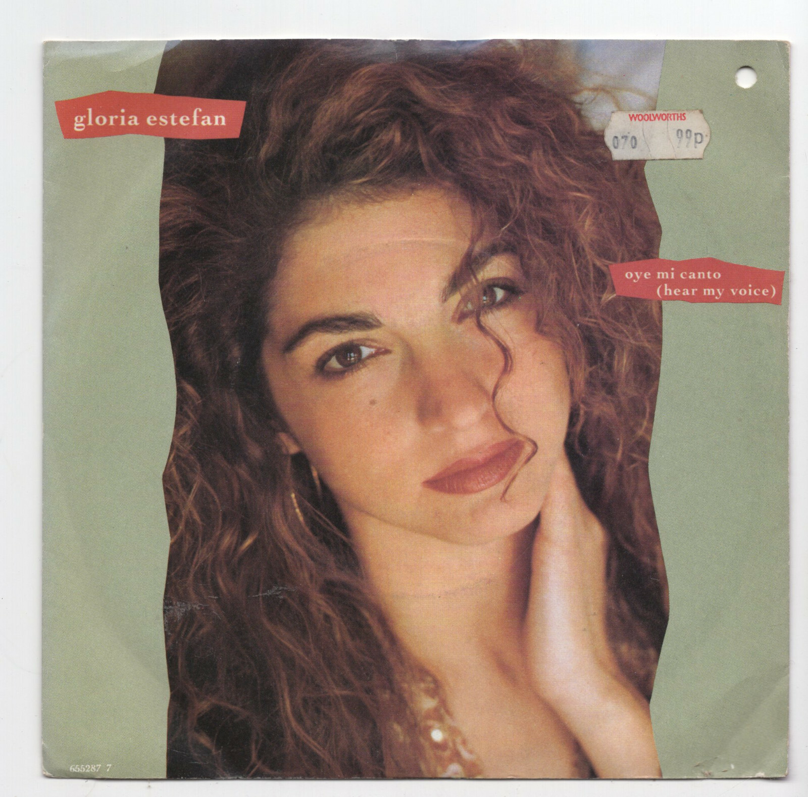 (V189) Gloria Estefan, Oye Mi Canto - 1989 - 7 inch vinyl A2/B1