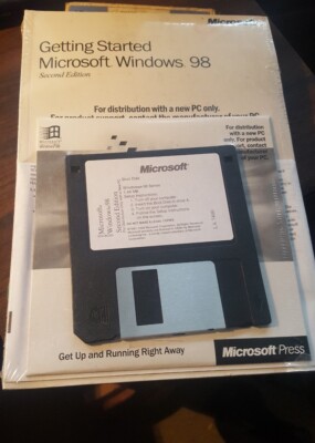 ERSTE EINGÄNGE MIT MICROSOFT WINDOWS 98. NEU VERSIEGELT.