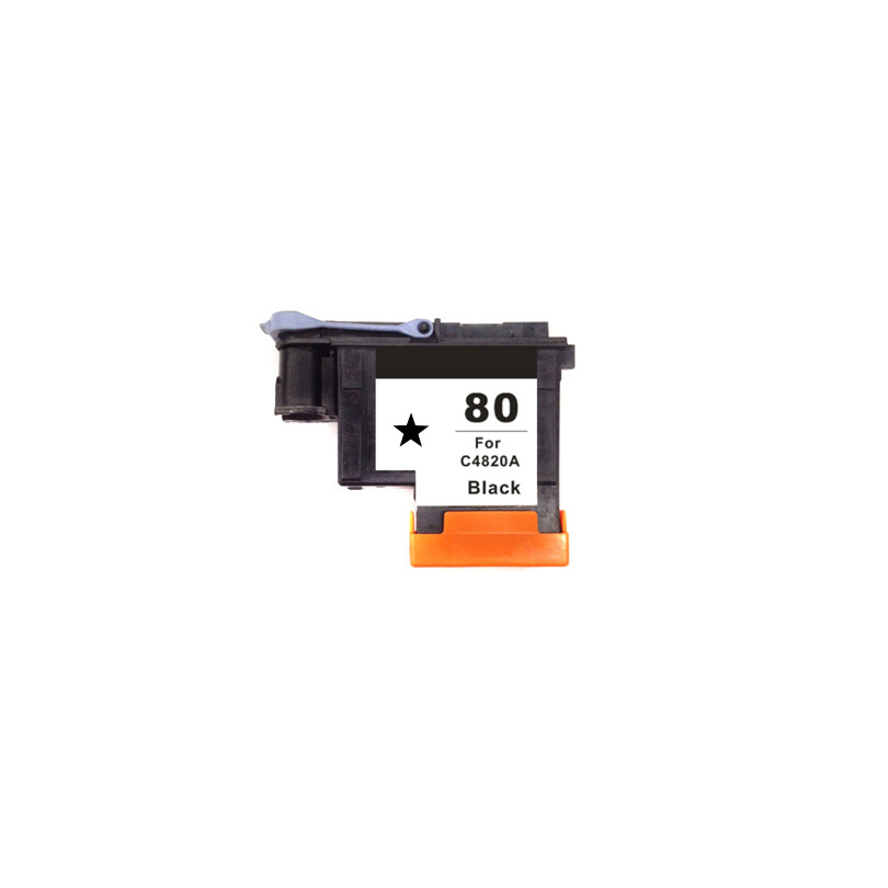 1x Black compatible for HP80 printhead for Designjet 1000 1050c 1055cm ...
