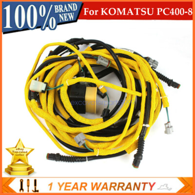6D125 Engine Wiring Harness 6251-81-9810 For Komatsu PC400-8 PC450