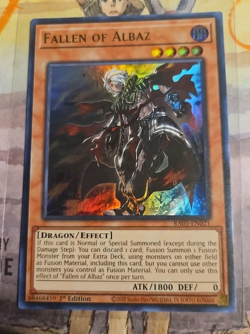 Yu-Gi-Oh! TCG Fallen of Albaz 25th Anniversary Rarity Collection RA01-EN021  1st | eBay