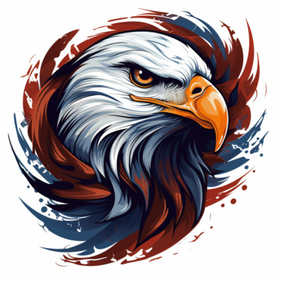 XXL 18x18 cm car sticker sticker Eagle sticker