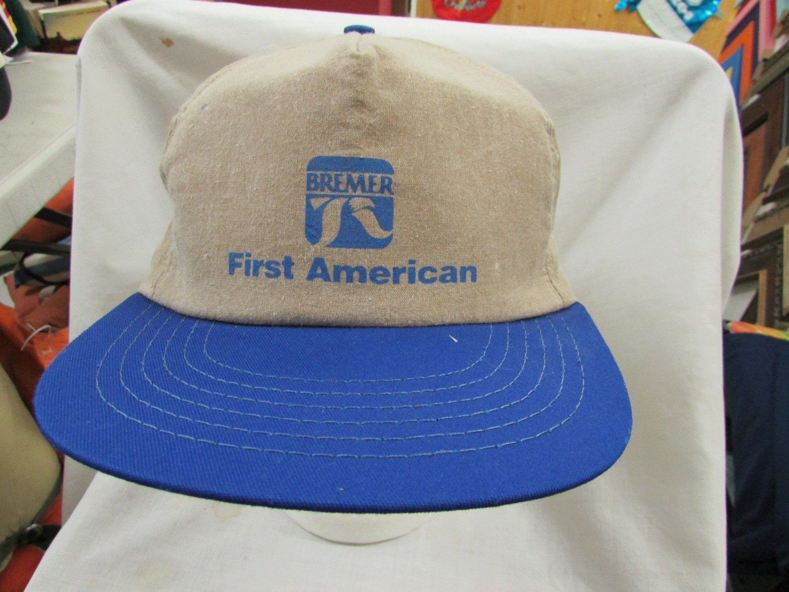 Bremer First American cool snapback trucker baseball hat