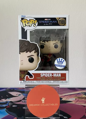 Funko Pop! Marvel Spider-Man No Way Home Spider-Man Unmasked 1169 Funko Shop Exc