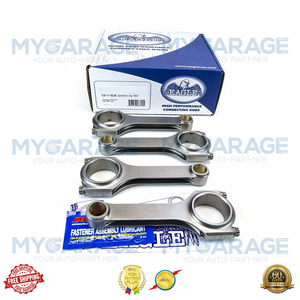 Varillas de conexión Eagle H-Beam para Honda Integra LS CRV B18A B18B B20- CRS5394A3D Foto 2 de 4