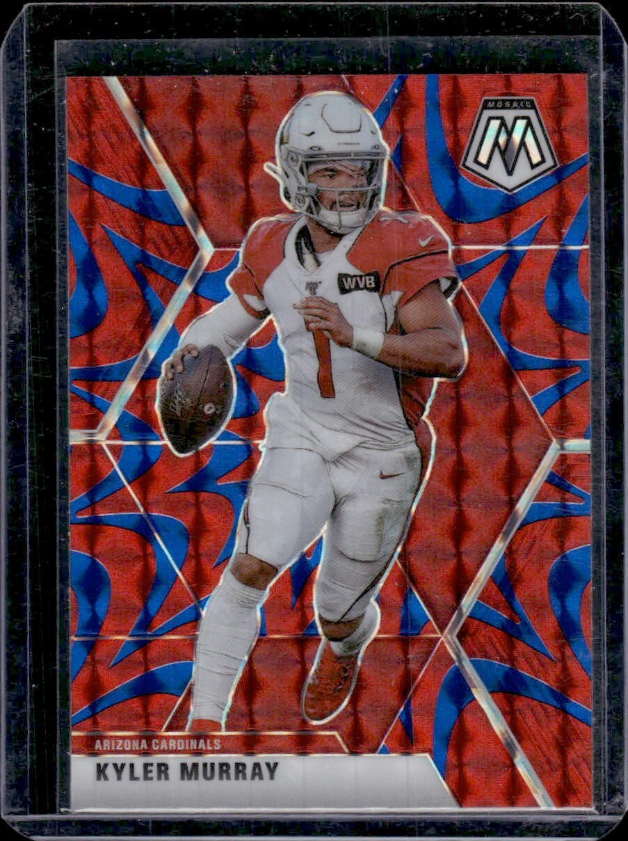 2020 Panini Mosaic - Mosaic Reactive Blue Prizm #8 Kyler Murray Cardinals