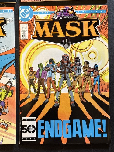 MASKE komplett DC Comics Mini-Serie 1-4 1985 Vintage 80er Cartoon - Bild 5 von 10