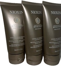 3- NIOXIN Smoothing Reflectives SILK ELIXIR LEAVE IN HAIR REPAIR CONDITIONER 1.7