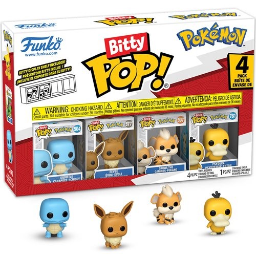Bitty Pop! Pokemon confezione da 4x 4 (16 bitty pop) - Foto 8 di 8