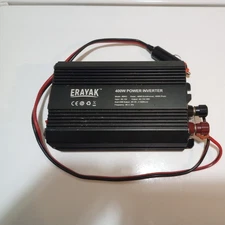 Erayak 400W Power Inverter Converts Vehicle Power DC To AC Power -70002MC