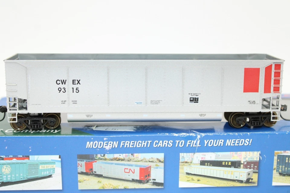 LBF HO Scale CWEX Power NWR Aeroflo Coalporter Hopper Car #9315 - Image 2 of 4