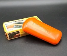 Vintage Handi-Sweep Mini Manual Handheld Sweeper Natural Bristles With Box