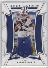 2022 Panini National Treasures Century Materials /99 Gabriel Davis #CEN-GDA p8v