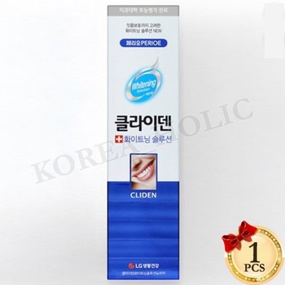 CLIDEN Whitening Solution Original New Toothpaste 120g x 1EA Made in Korea NEU