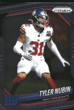 2025 Panini Prizm Tyler Nubin New York Giants #250