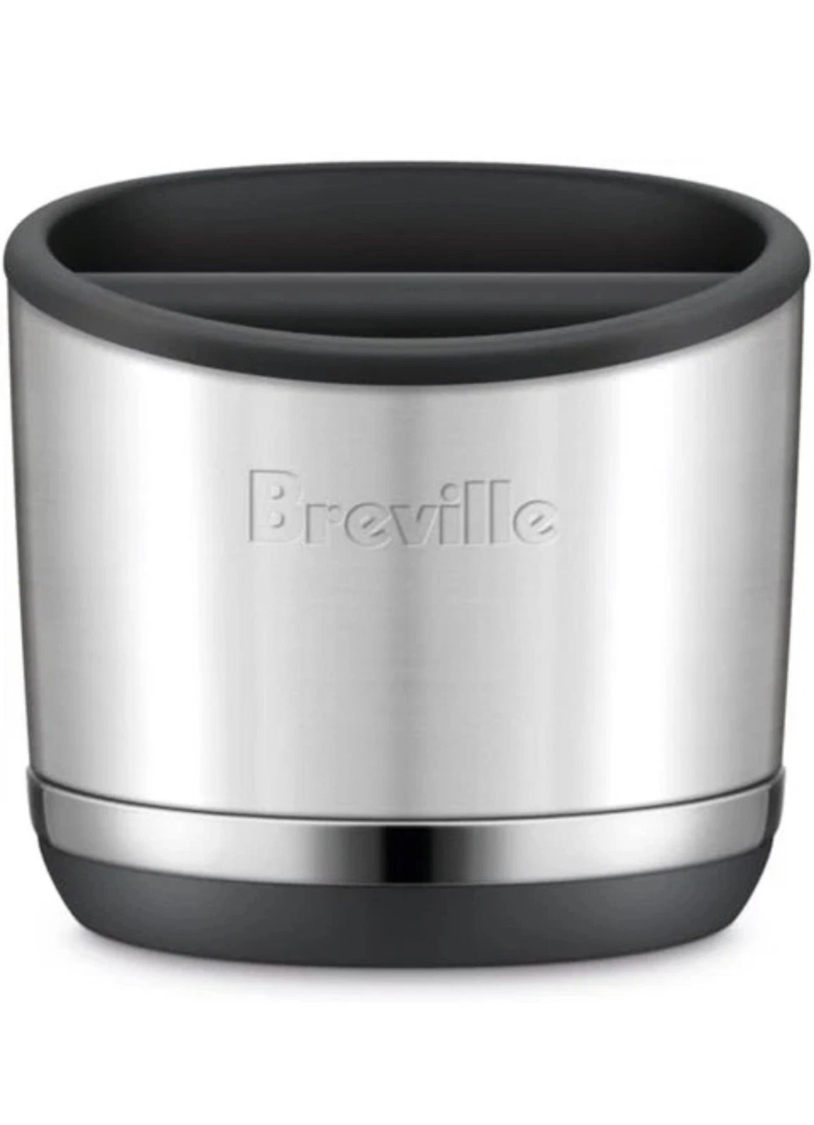 Breville BEA501 Knock Box 10 Espresso Machine Accessory 10 Puck Capacity Brushed