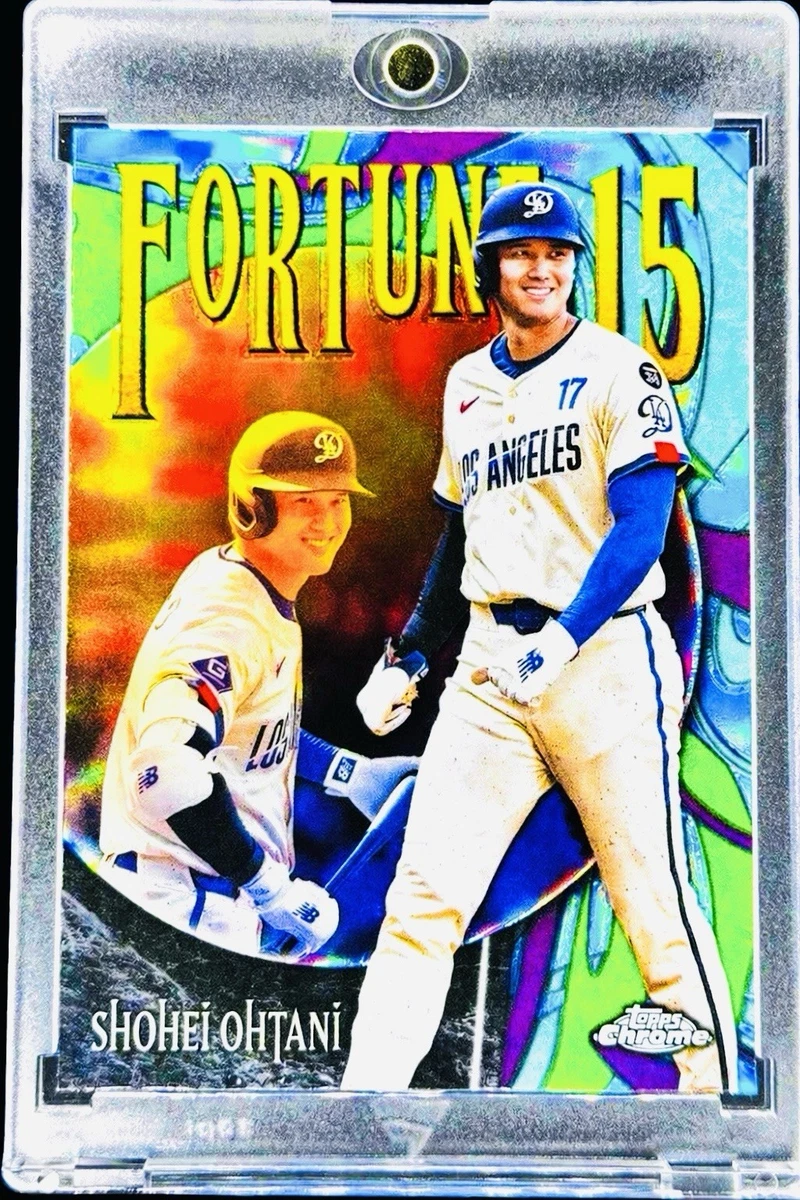 2025 Topps Chrome Update Series - Fortune 15 Shohei Ohtani #F15-6