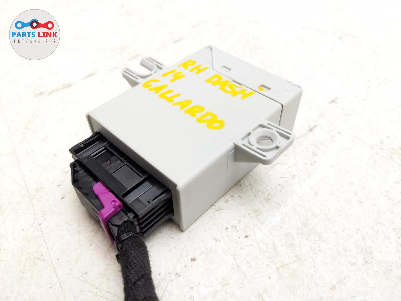 2010-2014 LAMBORGHINI GALLARDO TPMS TIRE PRESSURE CONTROL MODULE HARNESS LP550