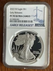 2023 W AMERICAN SILVER EAGLE NGC PF70 ULTRA CAMEO  “EARLY RELEASES”