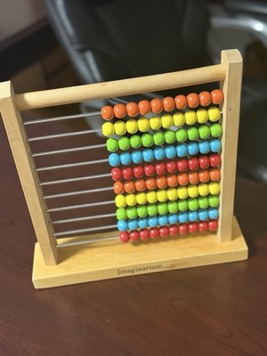 Imaginarium Wooden Abacus Math Learn Counting Toy Bead Learning Toy Educational