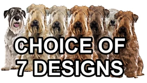 Soft Coated Wheaten Terrier Self Adhesive Dog Sticker
