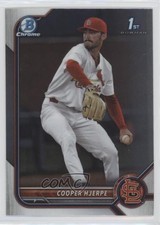 2022 Bowman Draft Chrome Cooper Hjerpe #BDC-95 0w3s