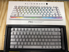 Alienware Pro Wireless Gaming Keyboard - White / Lunar Light