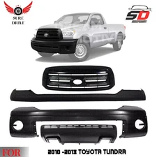 Front Bumper Cover & Grille Assembly For 2010 -2013 Toyota Tundra
