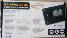 Go Power GP-PWM-30-UL BlueTooth 30 Amp Solar Regulator