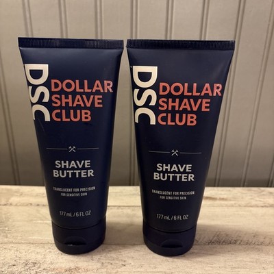 2x Dollar Shave Club Shave Butter 6oz DSC Shaving for Sensitive Skin New 2 Pack