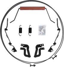 XL Big Green Egg Hinge Assembly - Carbon Steel Band & Hardware Kit