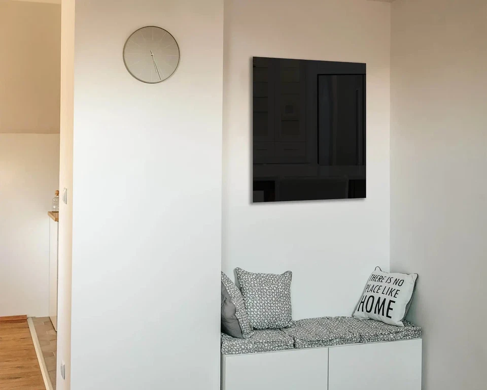 600W ESG Glass Infrared Heating Panel - Black - Image 2 of 3