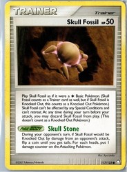 Skull Fossil 117/123 Mysterious Treasures