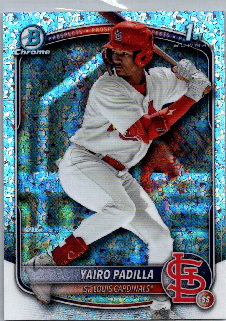 2025 Bowman Chrome #BCP-236 Yairo Padilla Prospects Mini-Diamond