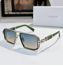 Balmain B-I BPS-278 Luxury Sunglasses 57-19-145 Square Frame Unisex