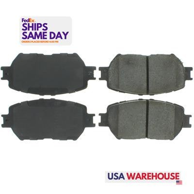 Centric Brake 300.0908, Set of 4 Semi-Metallic Metallic Brake Pads Performance