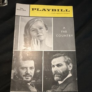 A Far Country Vintage Broadway Playbill (Aug 1961) Kim Stanley Sam Wanamaker