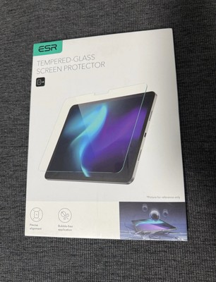 ESR 2 Pack Screen Protector for iPad Air 13 Inch 2024, Tempered Glass Film