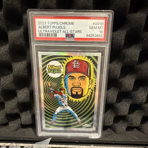 Albert Pujols [Orange] #UV-10 2023 Topps Chrome Ultraviolet All Stars card