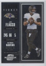 2017 Panini Contenders Optic Season Ticket Joe Flacco #34 0f6