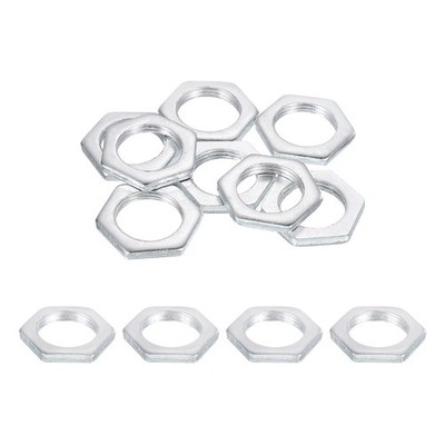 M22x1,5x4mm Sechskantmuttern 12Stk, 30mm, Stahl
