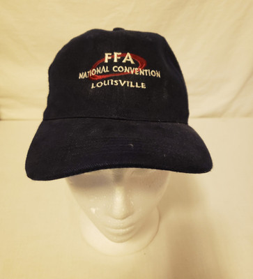 Vintage Cap FFA National Convention Louisville Kentucky Blue FABStrap Fahrenheit