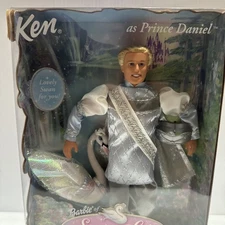 Barbie of Swan Lake Ken as Prince Daniel Doll with Lovely Swan 2003 Mattel