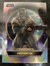 2024 Topps Chrome Star Wars Hyperspace 25 Krrsantan REFRACTOR