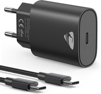 Usb C LadegeräT 20W Pd Adapter Netzteil FüR Samsung Galaxy Iphone Ipad 2M Kabel