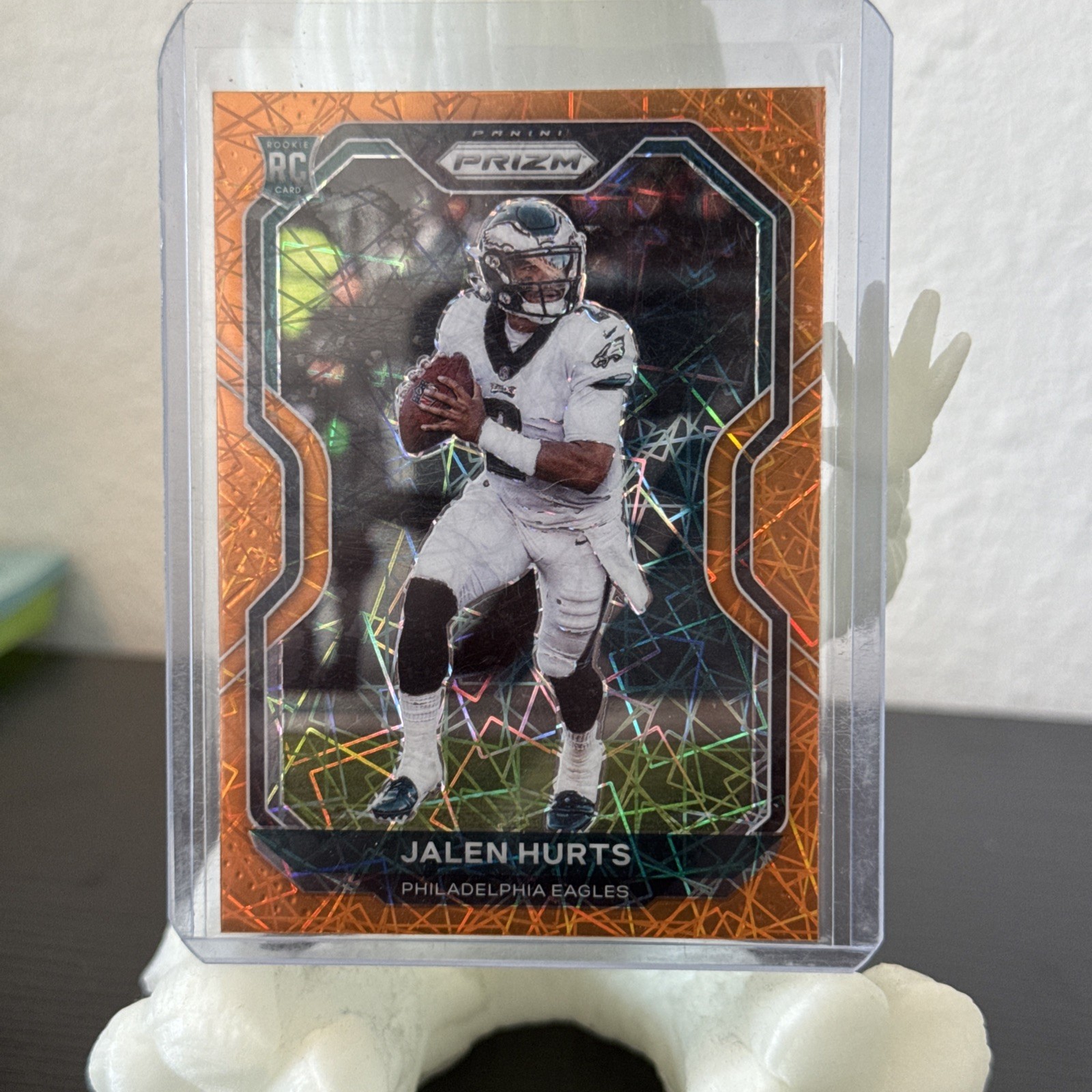 2020 Panini Prizm - Rookie Jalen Hurts #343 Lazer Prizm (RC)